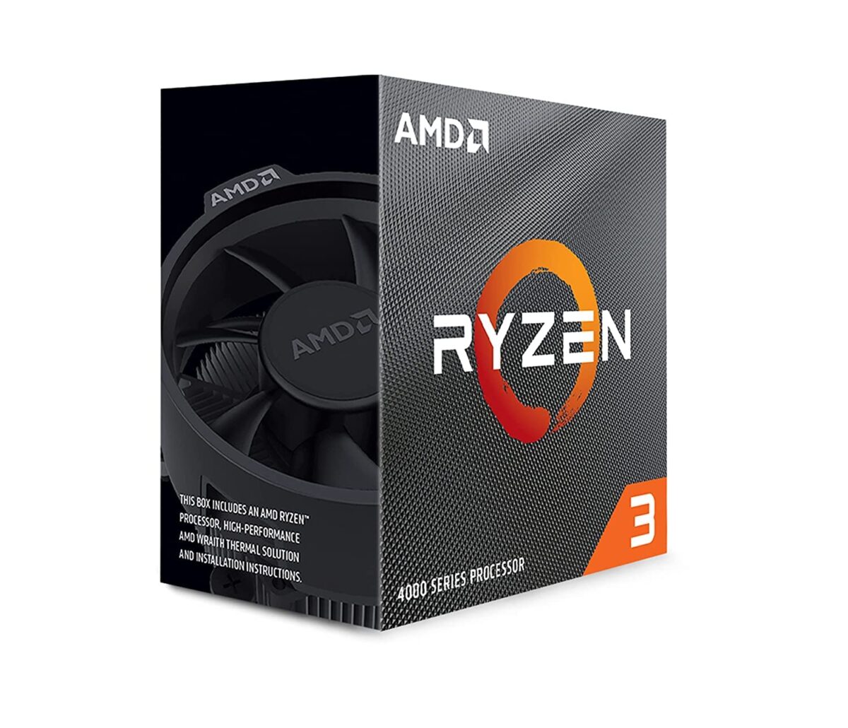 AMD Ryzen 3 PRO Socket AM4 4350G 4 Core 8 Threads Boost Upto 4.0 GHz with Radeon Graphics Box Pack with Fan