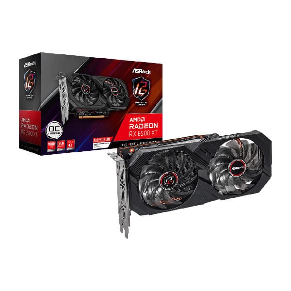 AsRock Phantom RX 6500 XT Radeon 8GB OC Edition