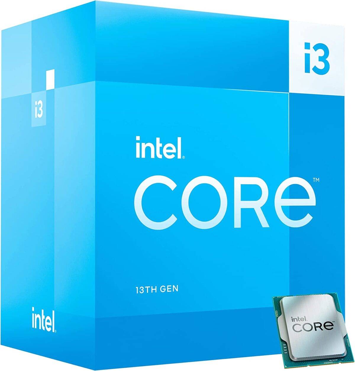 Intel Core i3-13100 Desktop Processor 4 cores (4 P-cores + 0 E-cores) 12MB Cache, up to 4.5 GHz