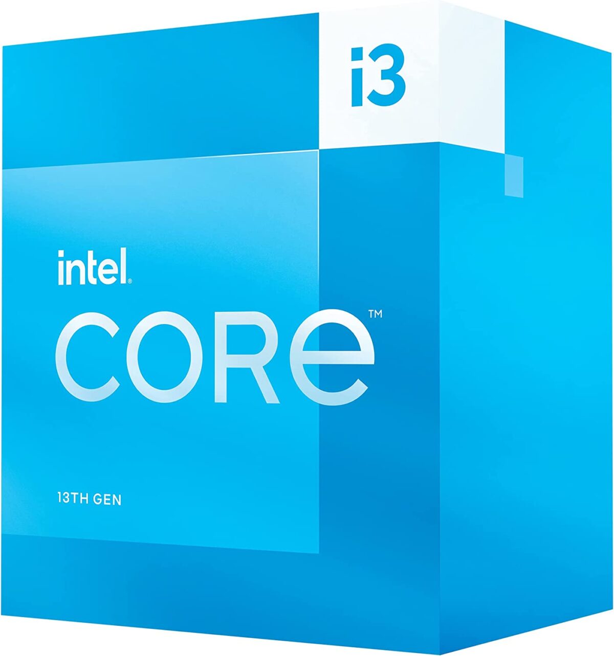 Intel Core i3-13100 Desktop Processor 4 cores (4 P-cores + 0 E-cores) 12MB Cache, up to 4.5 GHz