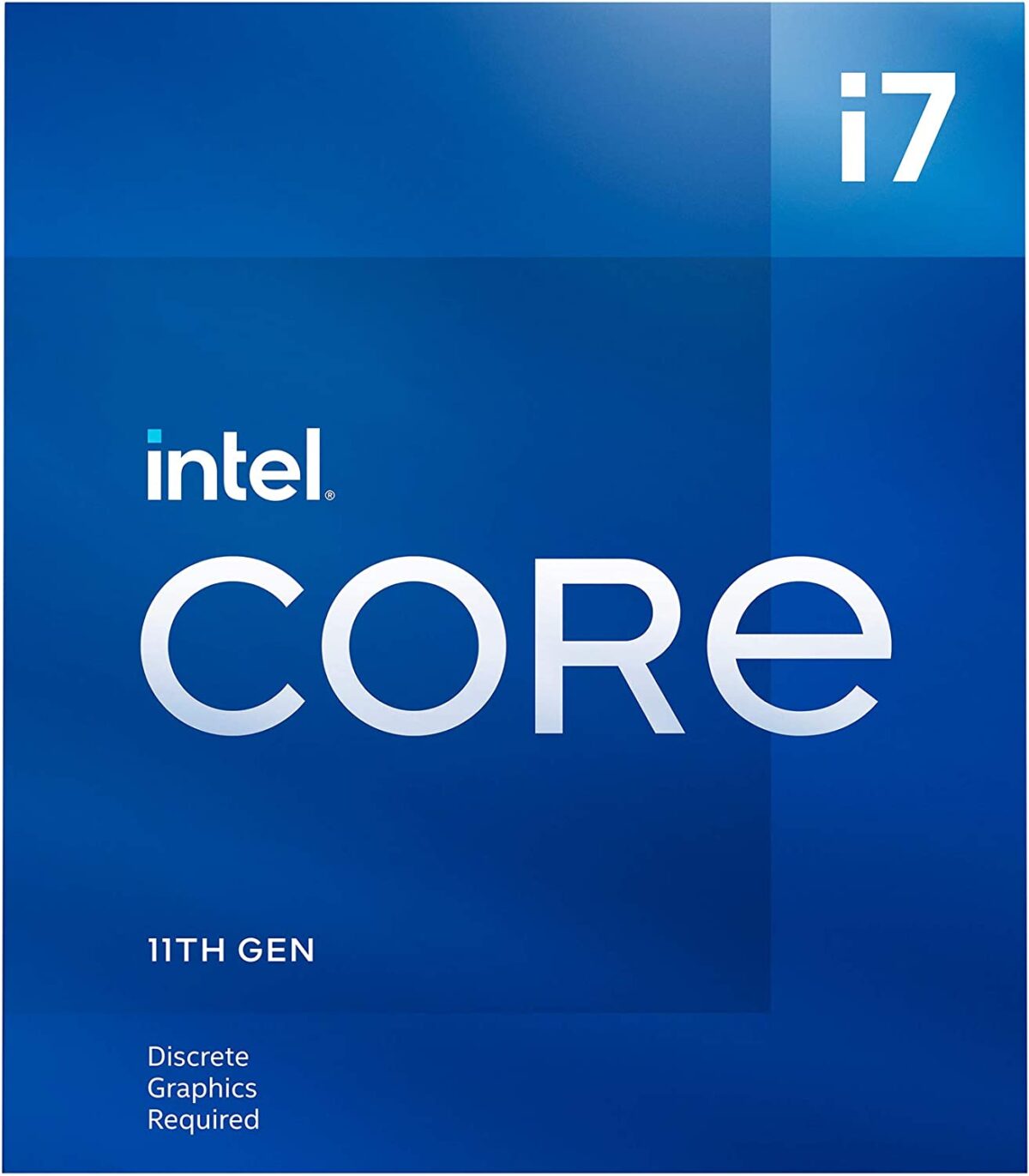 Intel Core i7-11700F 11th Gen Generation Desktop PC Processor CPU with 16 MB Cache and up to 4.90 GHz Clock Speed 3 Years Warranty Support LGA 1200 Socket