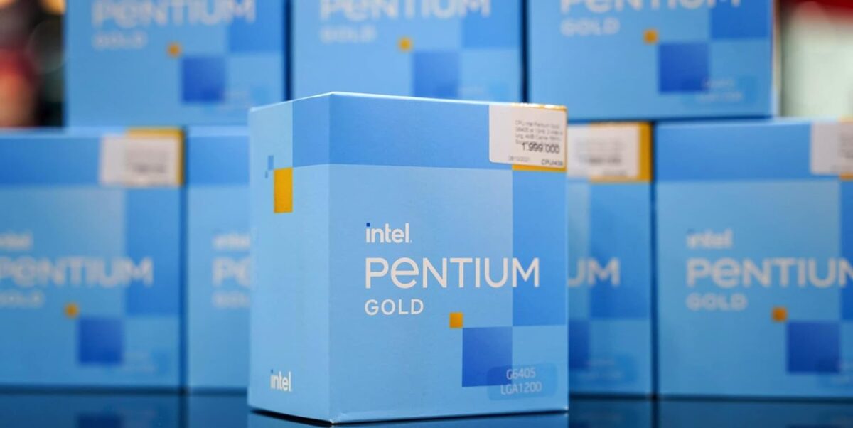 Intel Pentium Gold G6405 Core 10th Gen Generation Desktop Processor Box CPU APU 4MB Cache 4.1 GHz Clock Speed LGA 1200 Socket